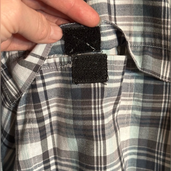 Stillwater Supply Company Button Down Short Sleeve Plaid Shirt Pockets XL - Picture 4 of 6